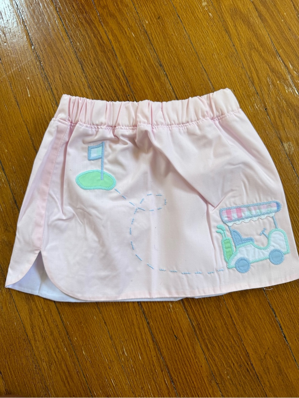 The Beaufort Bonnet Company Pastel Pink Golf Cart Skort